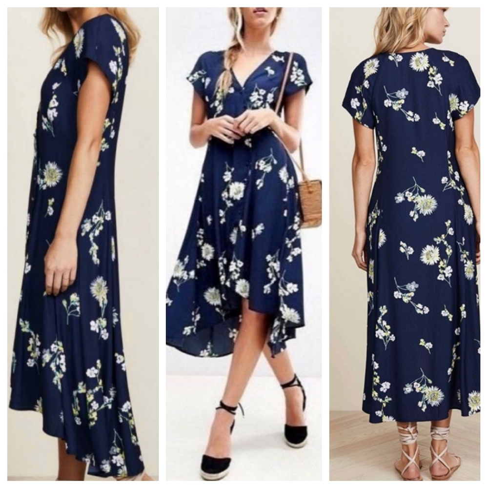 Free People Wildflower Floral Maxi Summer Dress